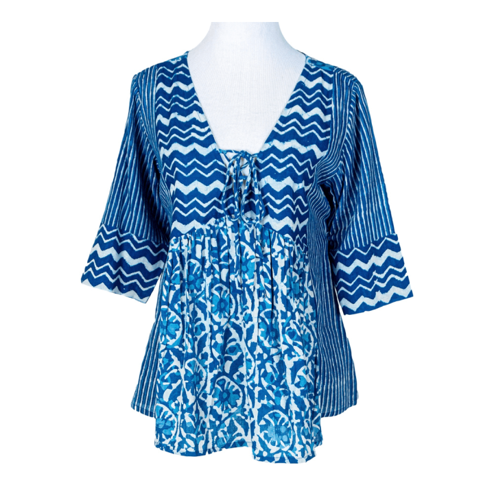 Tie Front Combination Top