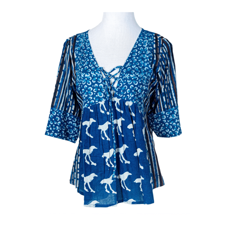 Tie Front Combination Top