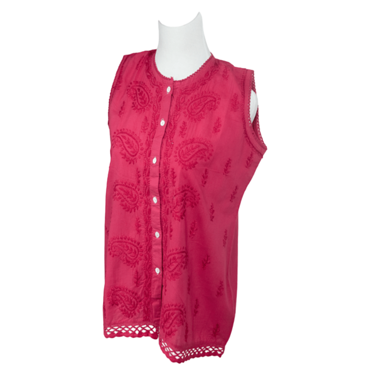 Sleeveless Short Top